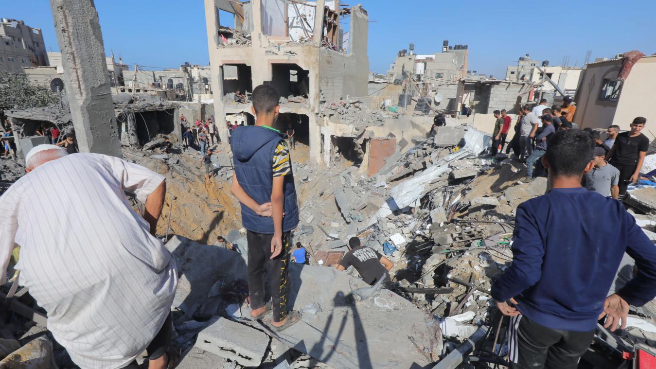 <p>In Gaza-Stadt ist die humanitäre Situation katastrophal.</p>