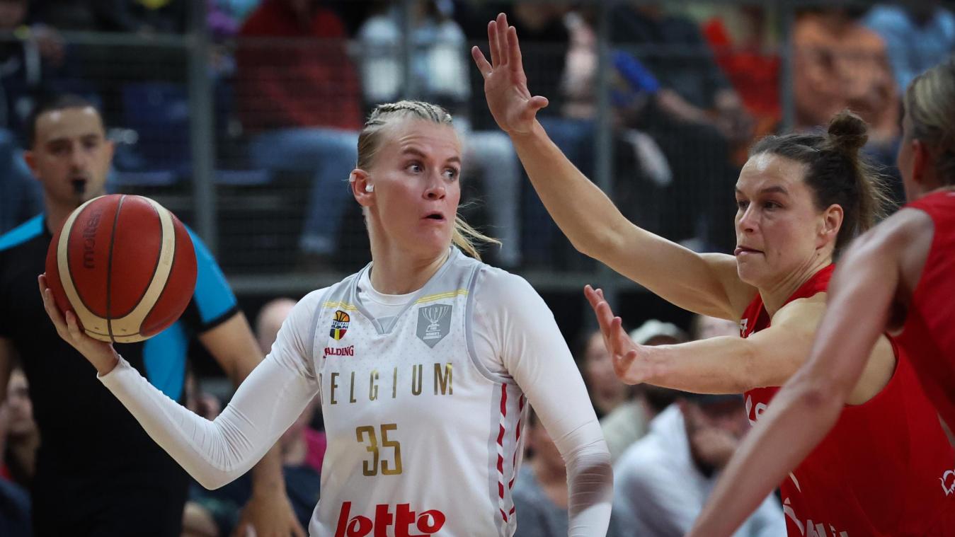 <p>Krallen gezogen: Julie Vanloo und die „Belgian Cats“ verloren ihr erstes EM-Qualifikationsspiel gegen Polen mit 62:67. Am Sonntag geht es in Aserbaidschan weiter.</p>