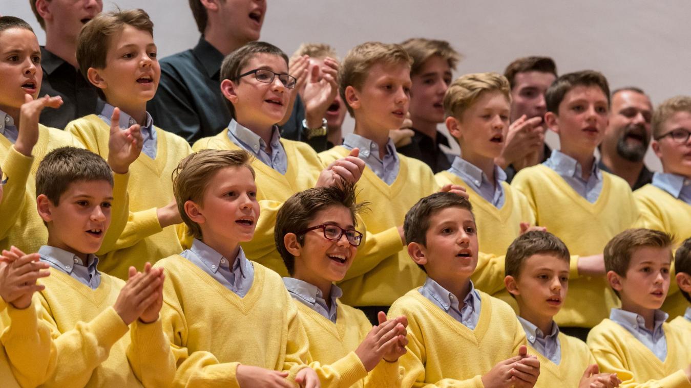 <p>Der Chor ist international präsent wie hier in Salzburg.</p>