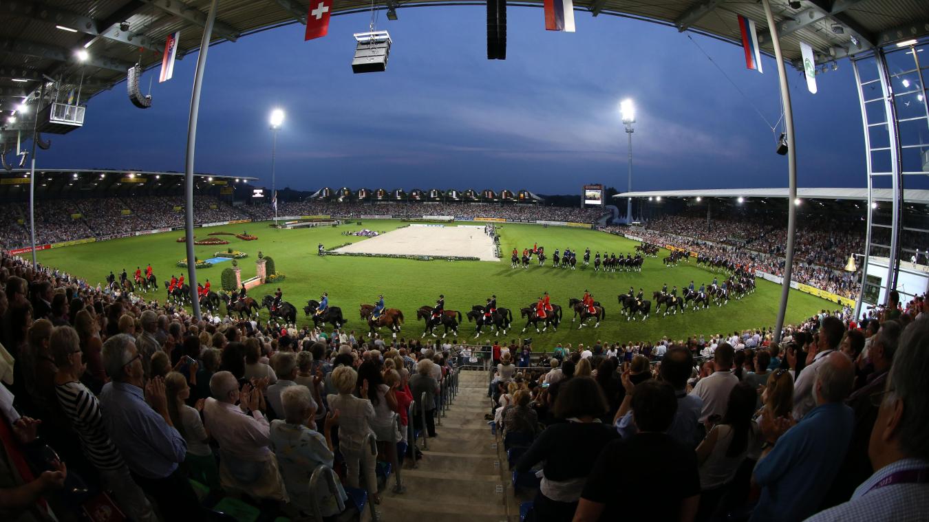 <p>Der Sportpark Soers ist die Heimat von Deutschlands größtem Pferdesport-Event, dem CHIO Aachen. 2026 wird hier auchdie Reit-WM stattfinden.</p>