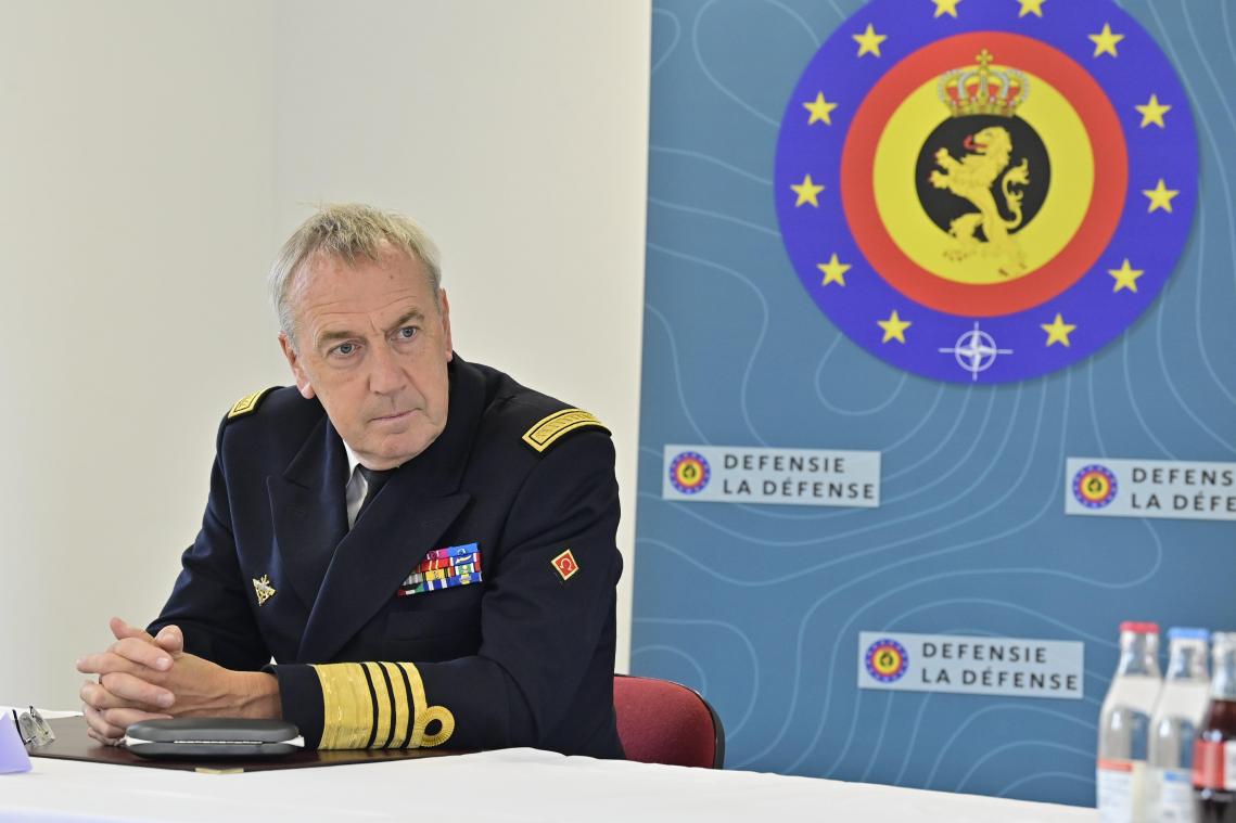 <p>Admiral Michel Hofman will sicherstellen, dass das belgische Militär auf mögliche künftige Konflikte vorbereitet ist.</p>