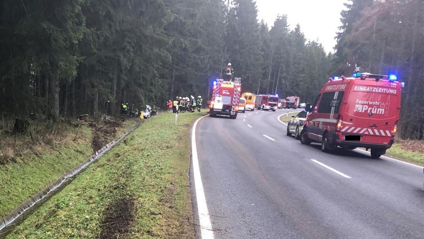 <p>Zeugen gesucht: Schwerer Unfall unweit der belgischen Grenze in Roth bei Prüm</p>
