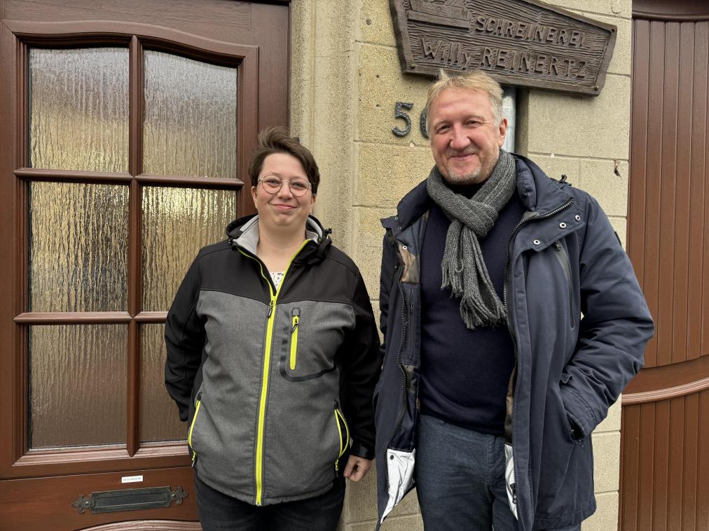 <p>Aline Savelsberg und Jürgen Strang freuen sich auf die Eröffnung der neuen Wohnstätte im März.</p>