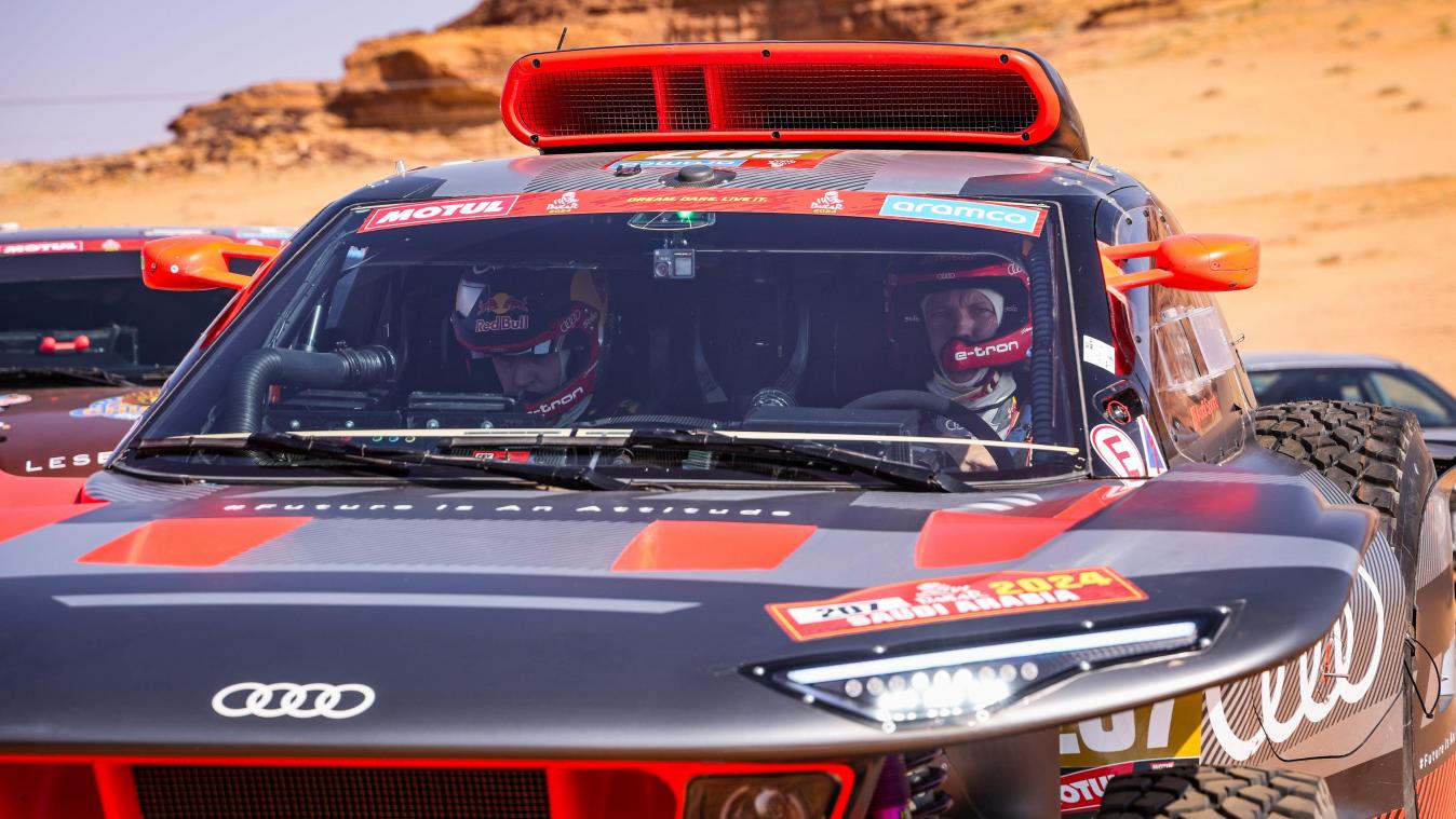 <p>Mattias Ekström gewinnt den Prolog der Rallye Dakar.</p>