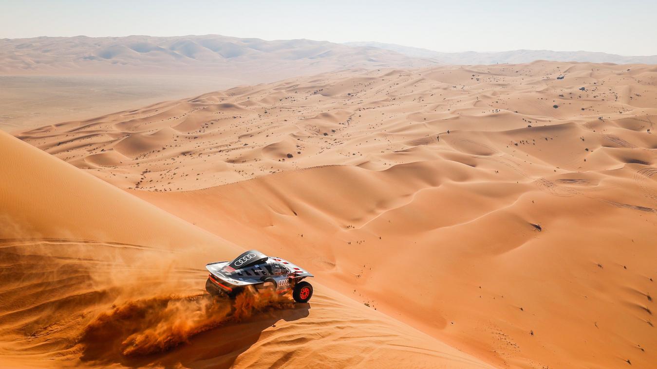 <p>Sainz übernimmt die Dakar-Gesamtführung</p>
