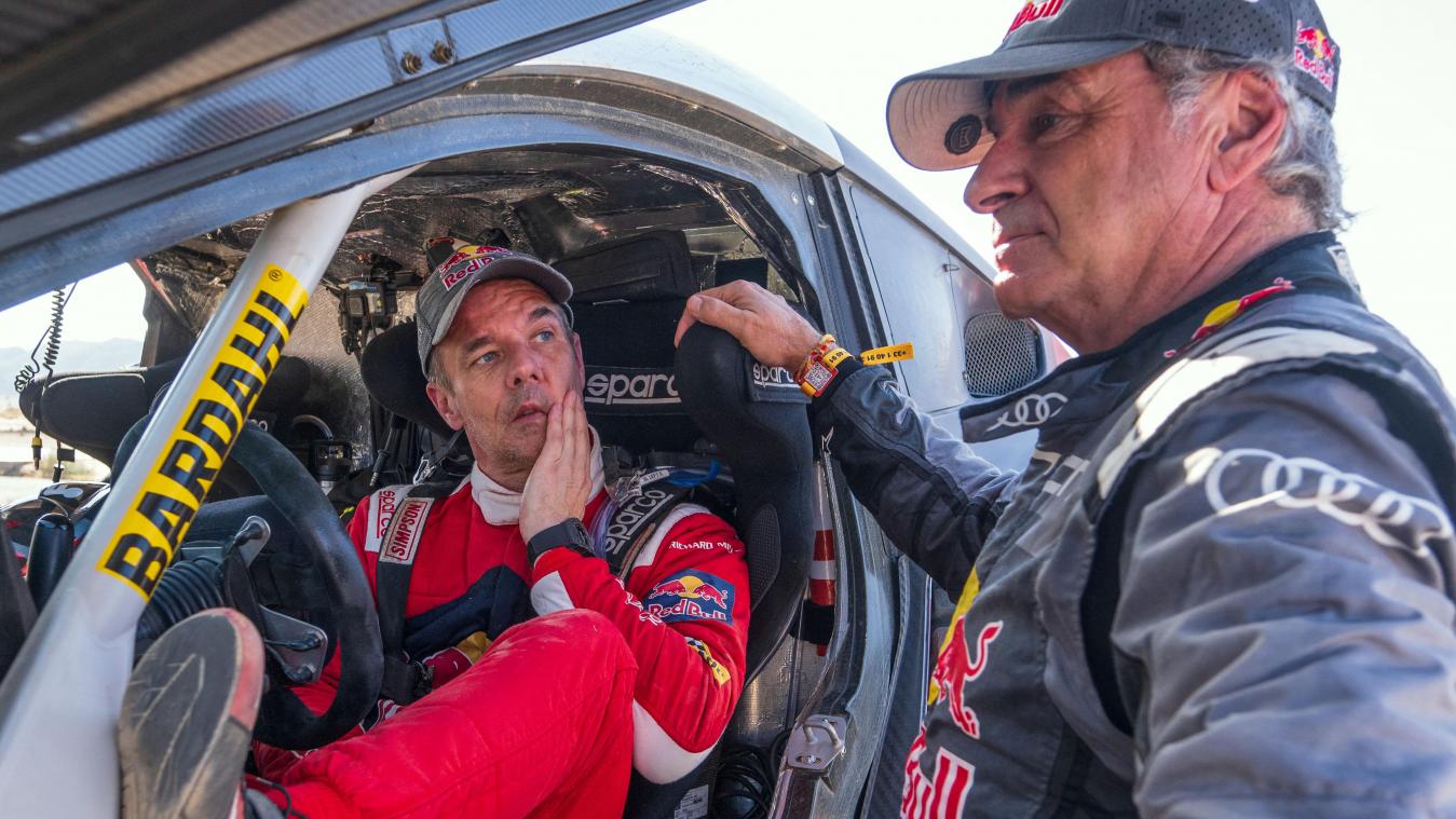 <p>Panne stoppt Loeb: Sainz vor Gesamtsieg bei der Rallye Dakar</p>
