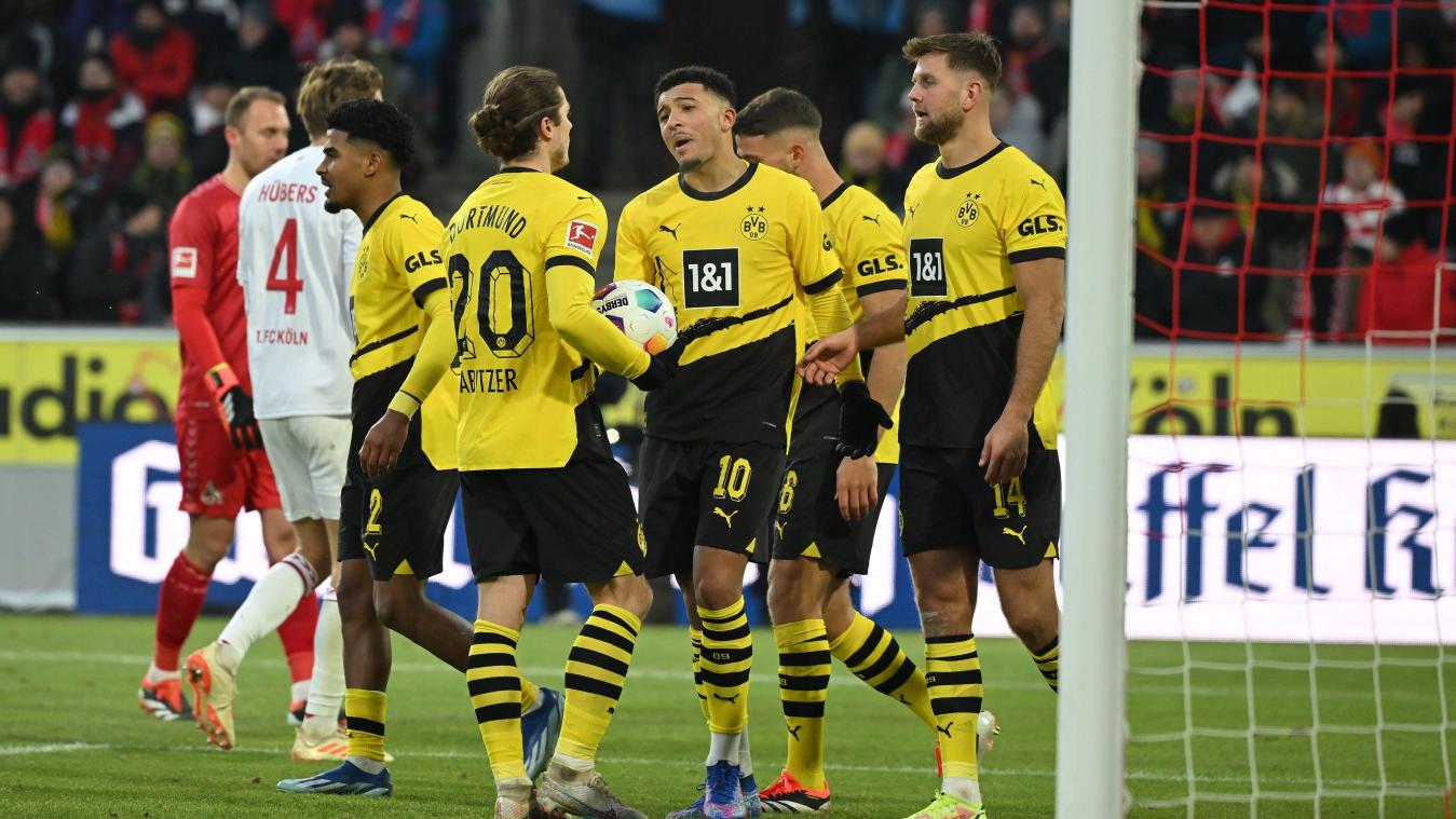 <p>Dortmund setzte sich klar in Köln durch.</p>