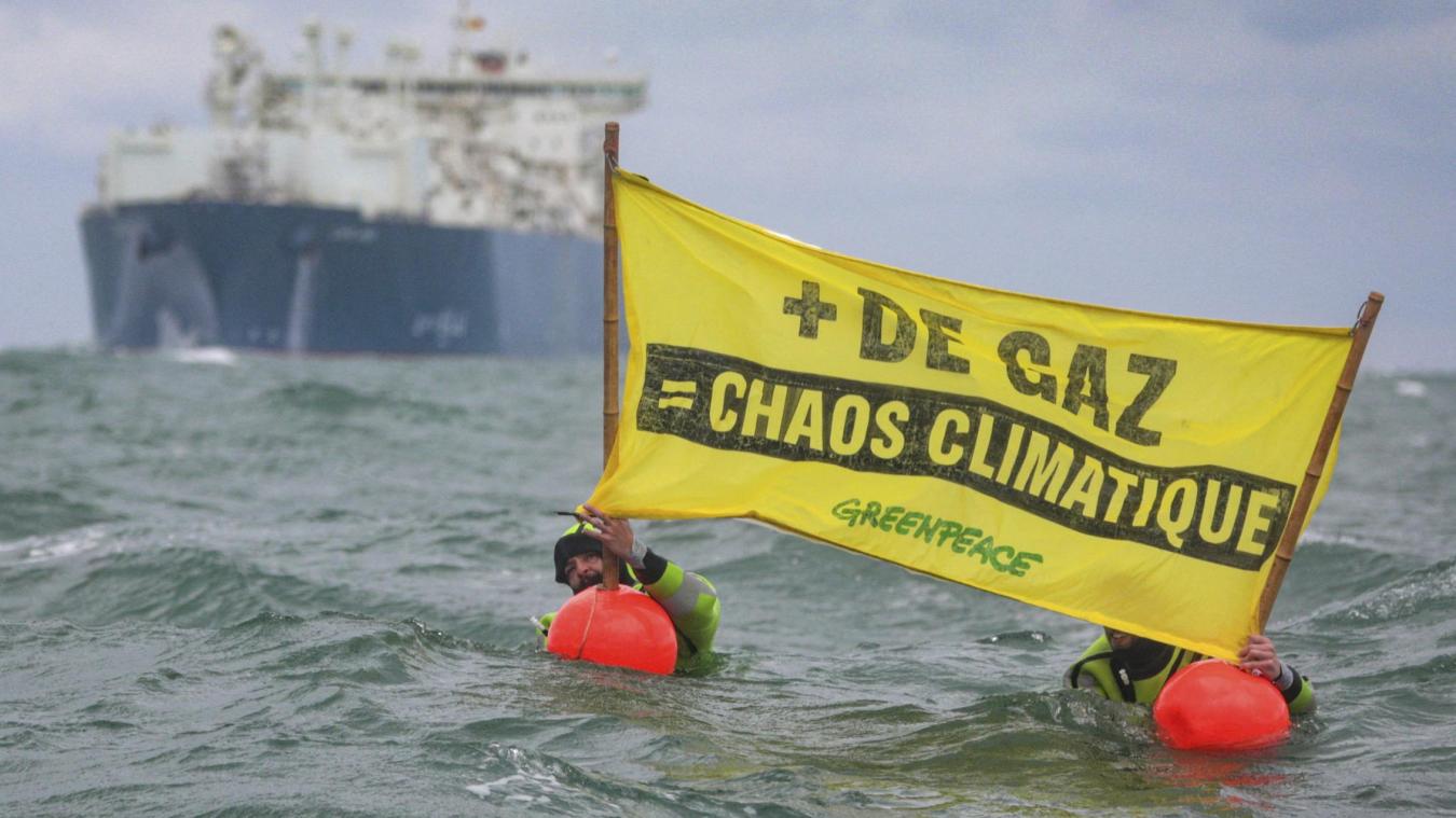 <p>Greenpeace nimmt die Gasindustrie in die Pflicht.</p>