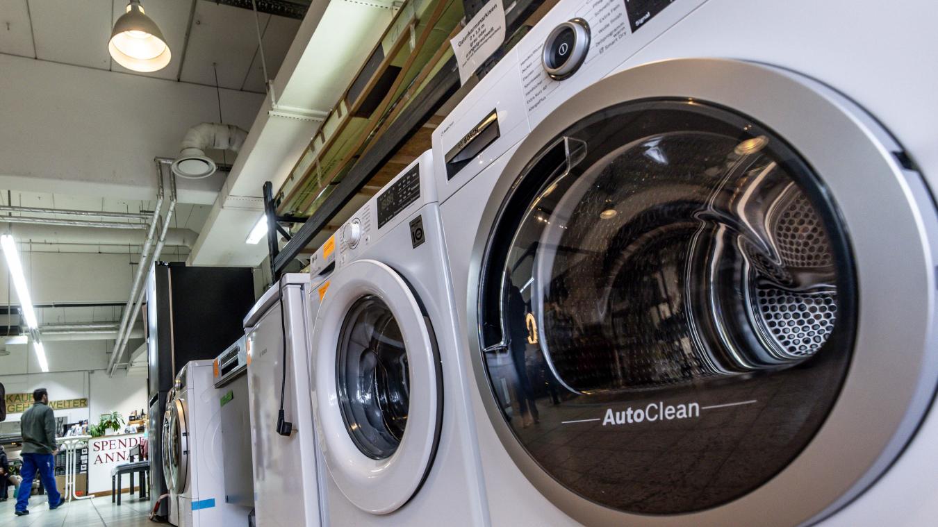 <p>Haushaltsgeräte, wie beispielsweise Waschmaschinen, können auch „refurbished“, also neu aufbereitet, gekauft werden.</p>