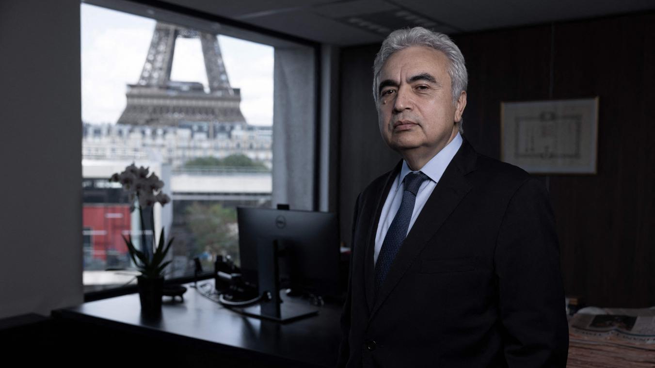 <p>Fatih Birol, Chef der Internationalen Energieagentur IEA, in seinem Büro in Paris.</p>