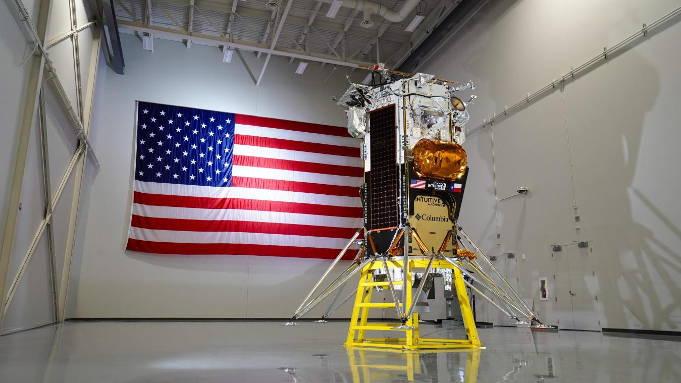 <p>Der Lander Nova-C der Firma Intuitive Machines. Am 14. Februar 2024 will das US-Unternehmen Intutive Machines mit Sitz im texanischen Houston den Lander „Nova-C“ zum Mond schicken.</p>