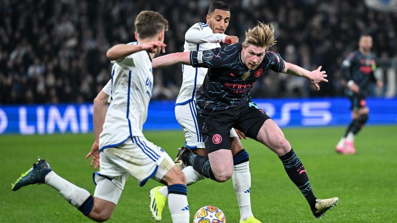 <p>„Spieler des Spiels“ gegen Kopenhagen: De Bruyne führte Manchester City mit einem Tor und zwei Vorlagen zum Sieg.</p>