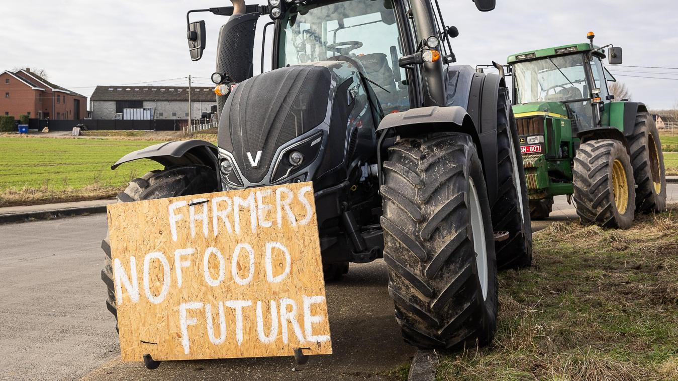 <p>Seit Tagen führen die Landwirte belgienweit immer wieder Protestaktionen durch.</p>