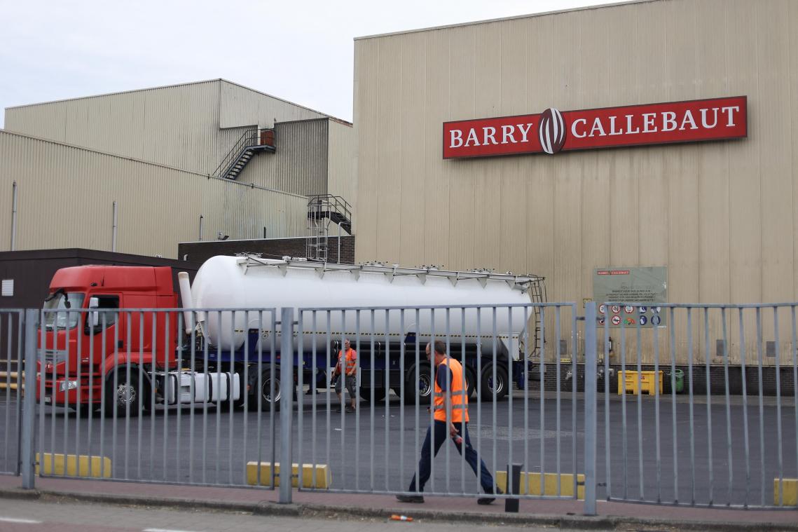 <p>Ein Blick auf das Gelände von Barry Callebaut in Wieze</p>