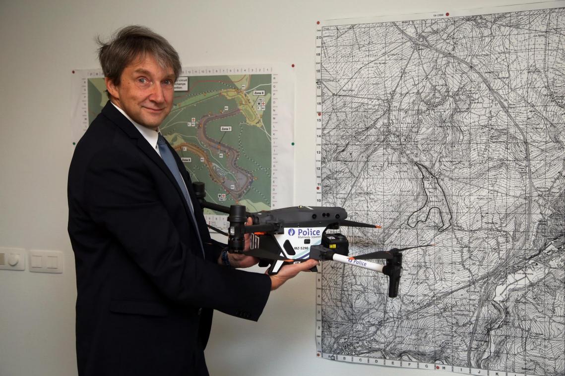 <p>Jean-Noël Martel ist seit Jahresbeginn Leiter der Polizeizone Stavelot-Malmedy. Beim Laetare in Stavelot wird die Polizei erstmals eine Drohne einsetzen.</p>