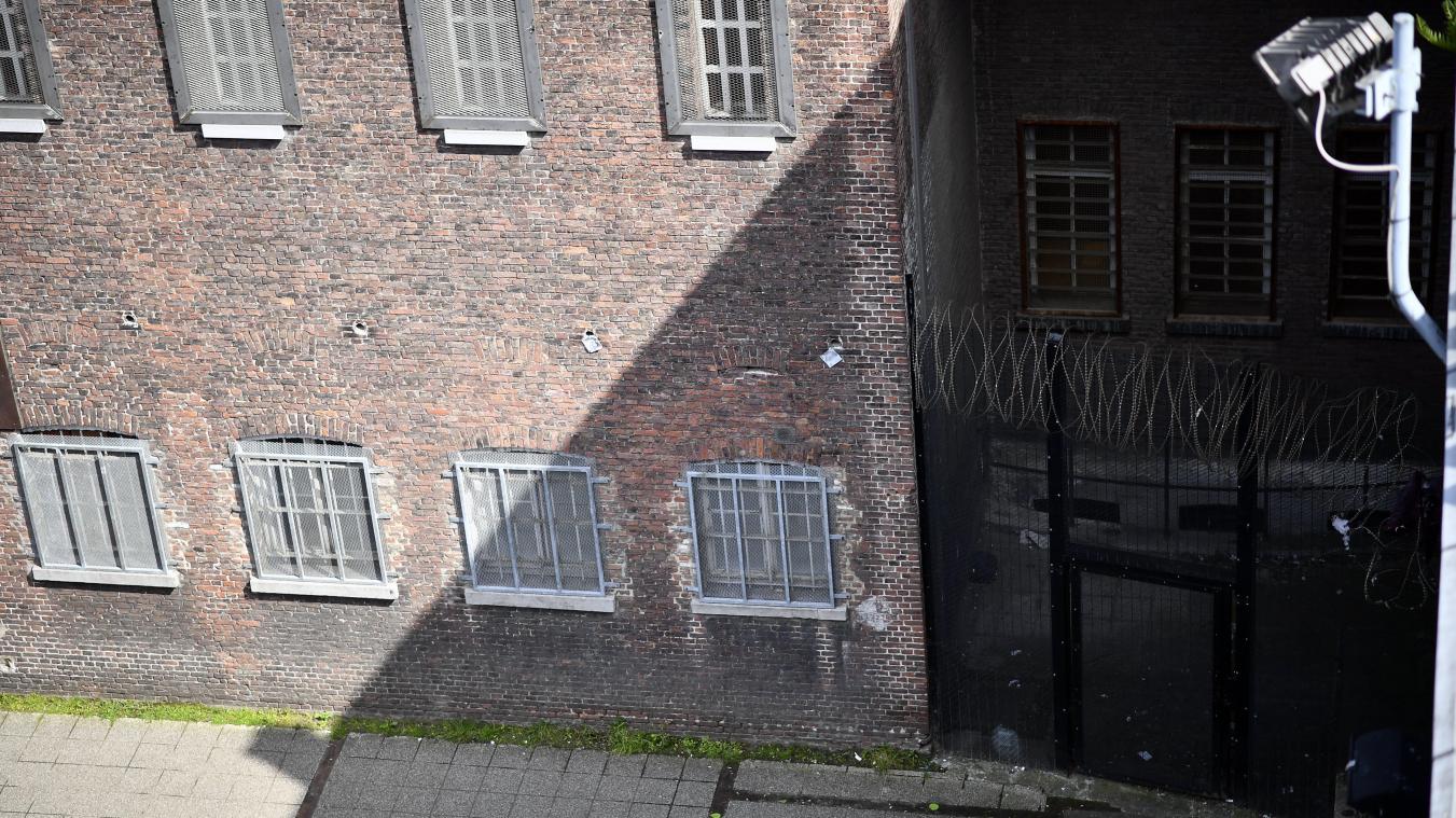 <p>Ein Blick in den Innenhof der Antwerpener Haftanstalt, die an der Begijnenstraat angesiedelt ist.</p>