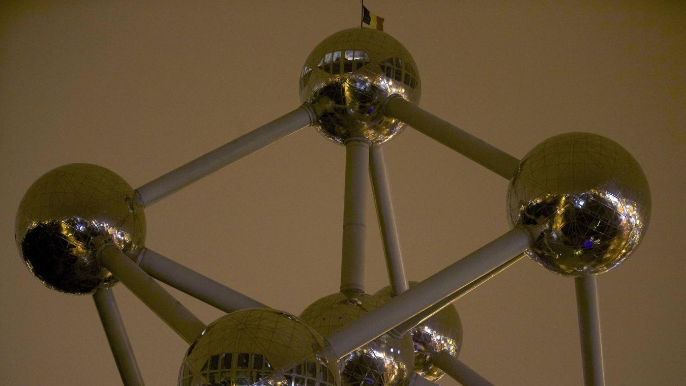<p>ATTENTION EDITORS - EDITORIAL USE ONLY - PICTURE OF ATOMIUM NOT TO BE USED FOR NON-EDITORIAL USE WITHOUT PRIOR CONSENT FROM SABAM - COPYRIGHT ATOMIUM ASBL-SABAM<br />
20130323 - BRUSSELS, BELGIUM: Illustration picture shows the Atomium with all the lights switched off during the 'Earth Hour' event, Saturday 23 March 2013. Earth Hour is organized by WWF to raise awareness about climate change, by asking people to turn of the lights for one hour. BELGA PHOTO NICOLAS MAETERLINCK</p>