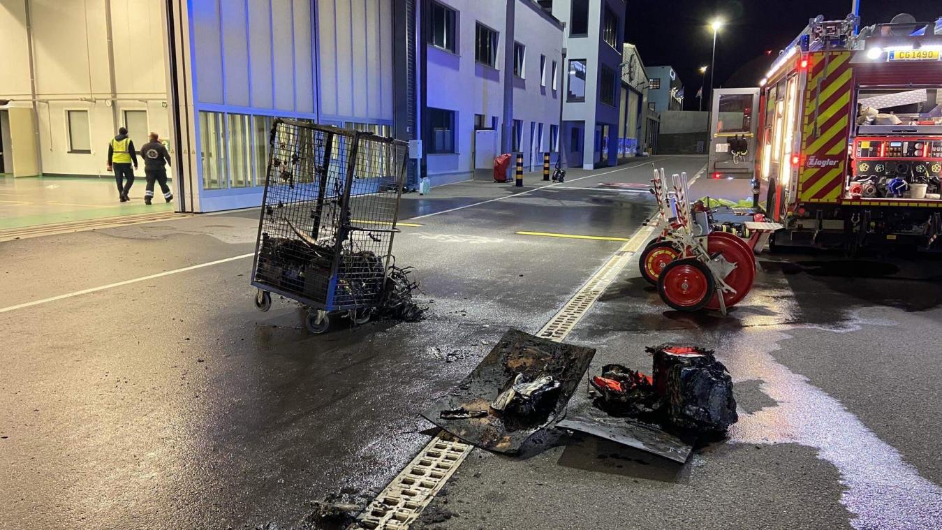 <p>Luxembourg Air Rescue: Feuer zerstört medizinische Geräte</p>
