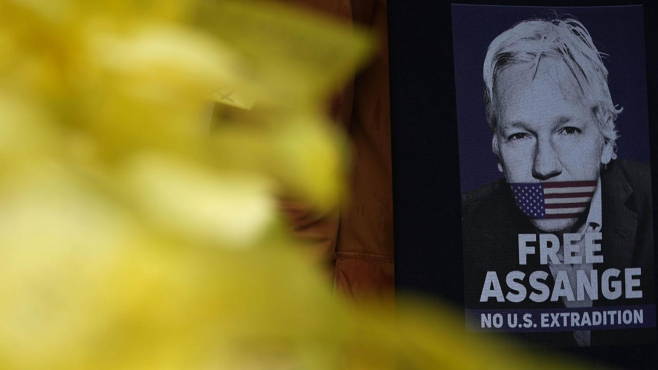 <p>Weltweit machen sich Menschen für Assange stark.</p>