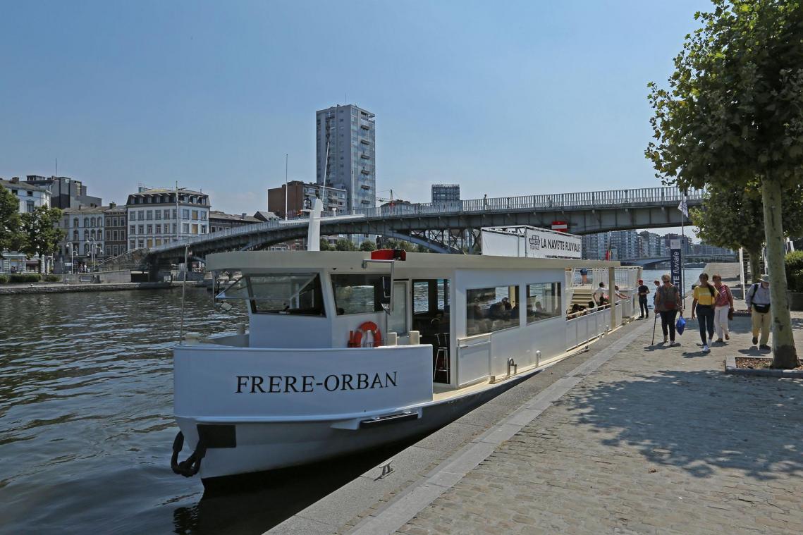 <p>Der Lütticher Fluss-Shuttle fährt bis Ende Oktober auf der Maas.</p>