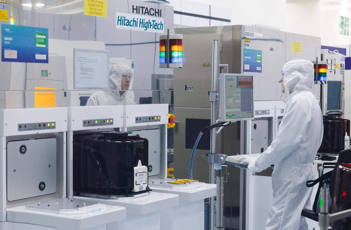 <p>Das Forschungsinstitut Imec ist spezialisiert auf Nano-Chips.</p>