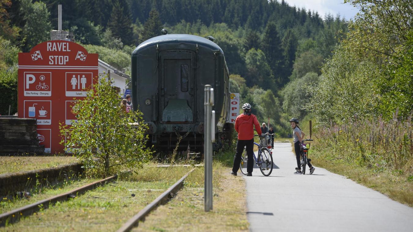 <p>Der Vennbahn-Radweg bei Bütgenbach</p>