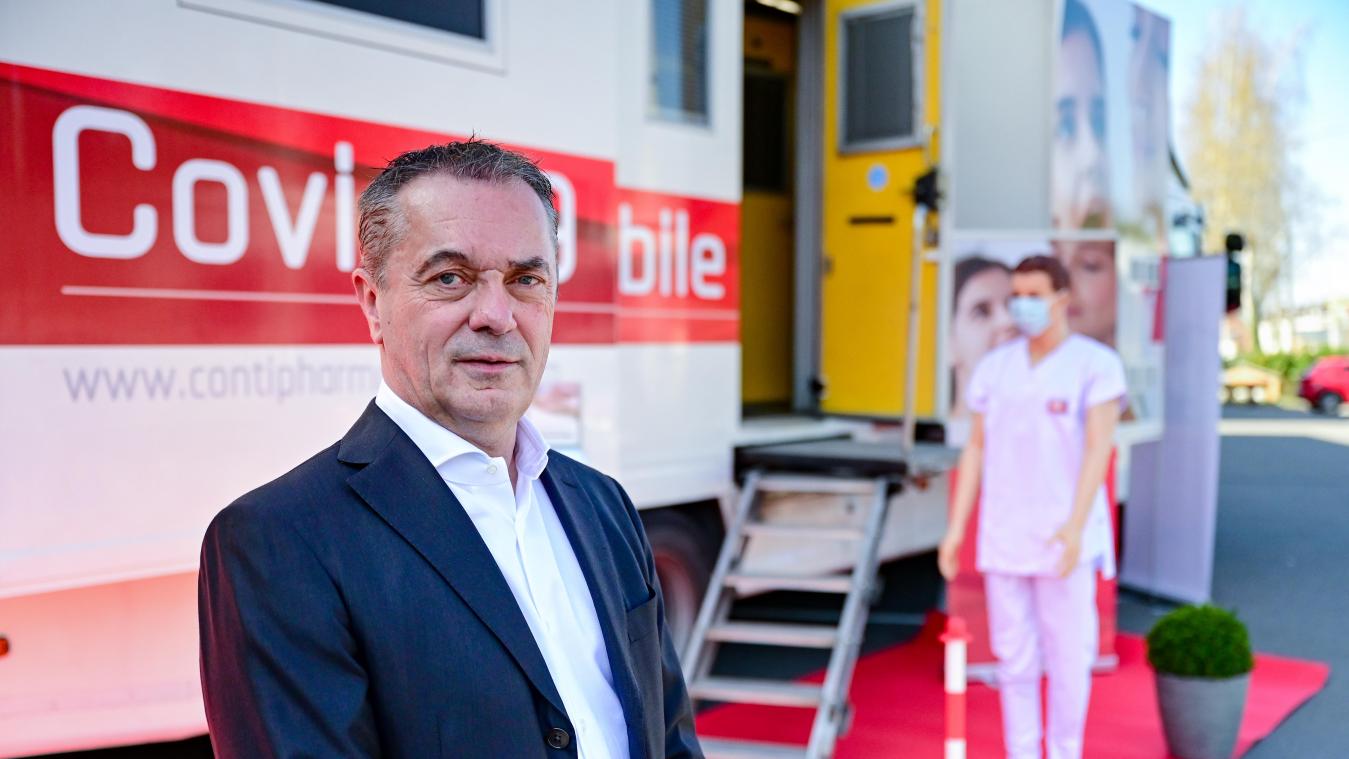 <p>Der Geschäftsführer von Contipharma, Bernard Delhez, erklärt, dass die schnelle Erkennung von Affenpocken Leben retten kann. Die neuen Tests sollen hier Abhilfe schaffen.</p>