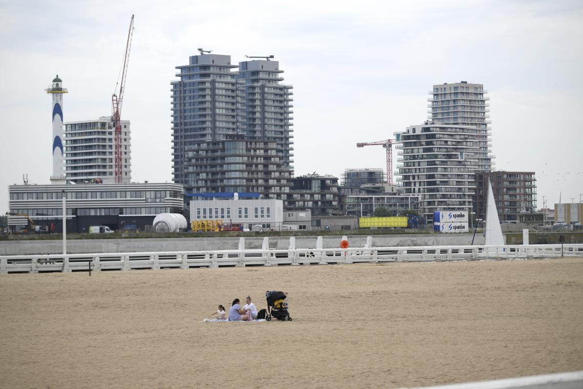 <p>Der Strand von Ostende</p>