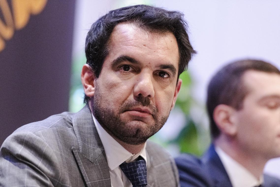 <p>Jérôme Munier, Vorsitzender von „Chez Nous“.</p>