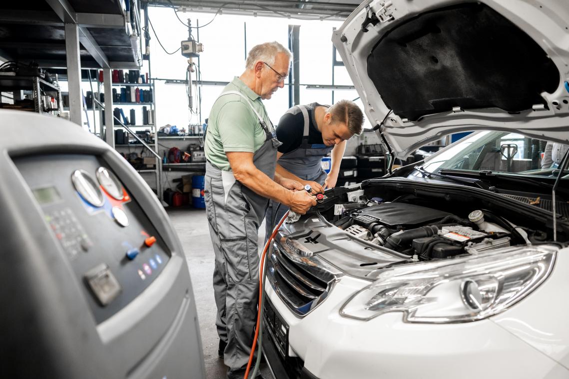 <p>11,5 Prozent der belgischen Arbeitnehmer sind älter als 60 Jahre.</p>