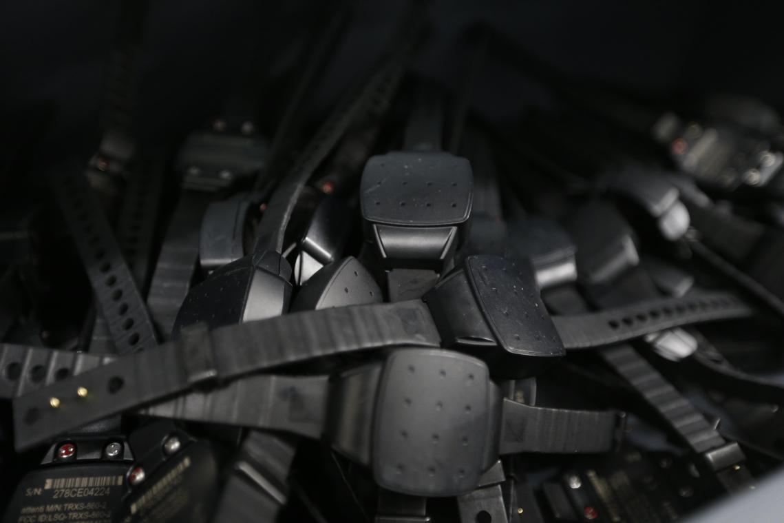 <p>Das Armband soll den Alkoholgehalt über den Schweiß messen.</p>