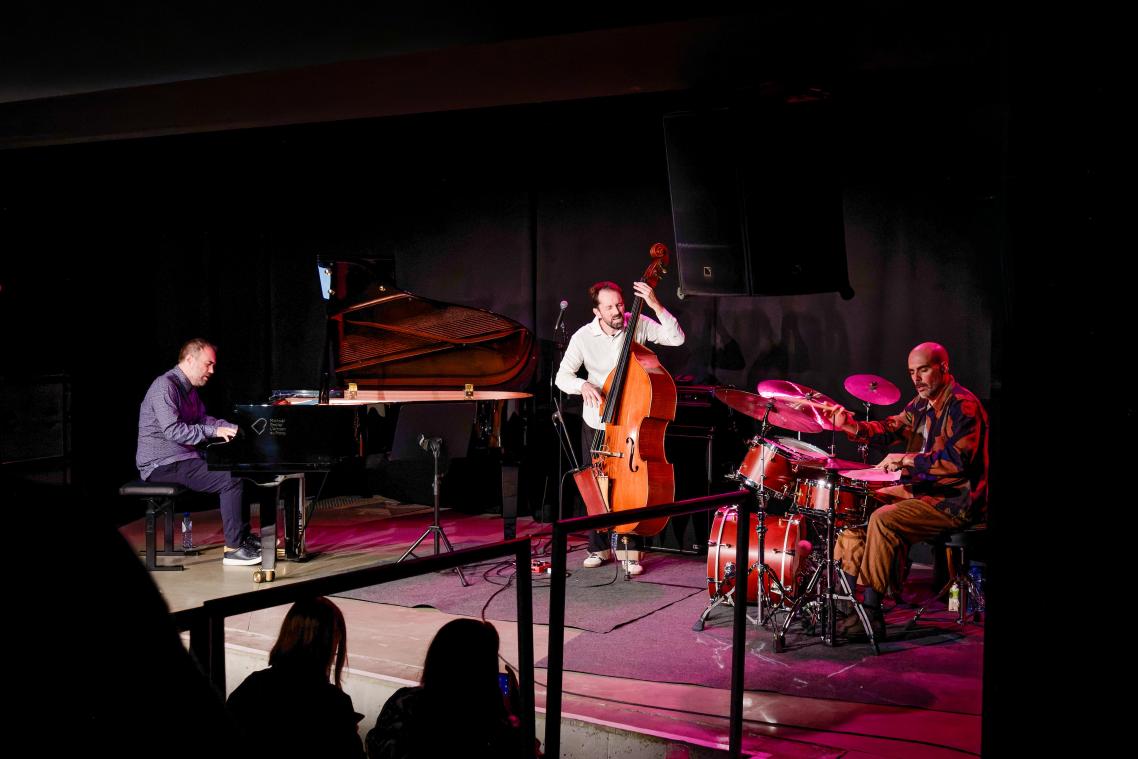 <p>Das Pablo Caminero Trio präsentierte feinsten Flamenco-Jazz im Schlachthof.</p>