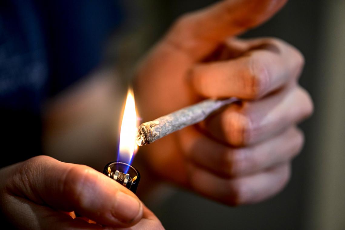 <p>Schon mit 13 Jahren rauchte der Angeklagte Joints.</p>