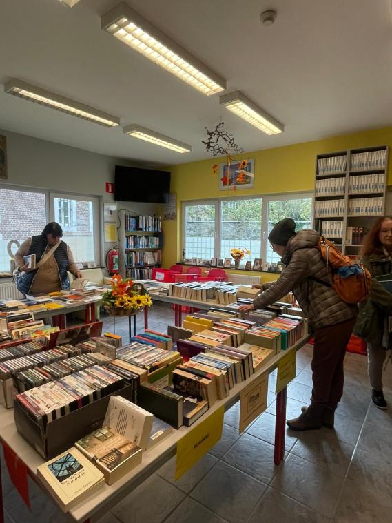 <p>Seit 30 Jahren wird die Bibliothek von Alfred Minke und seine Frau Anne-Marie Minke-Ruwet geführt.</p>