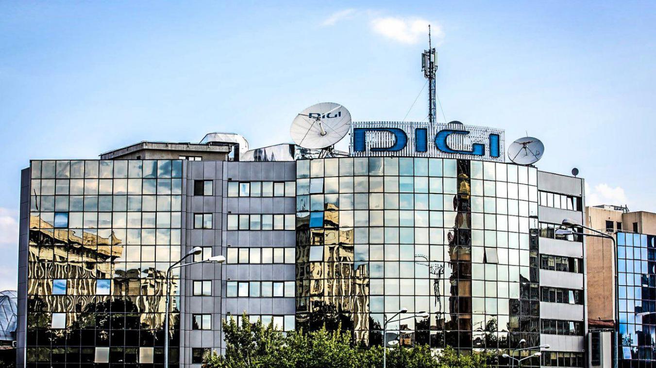 <p>Ein Blick auf den Hauptsitz von Digi Communications in Rumänien</p>
