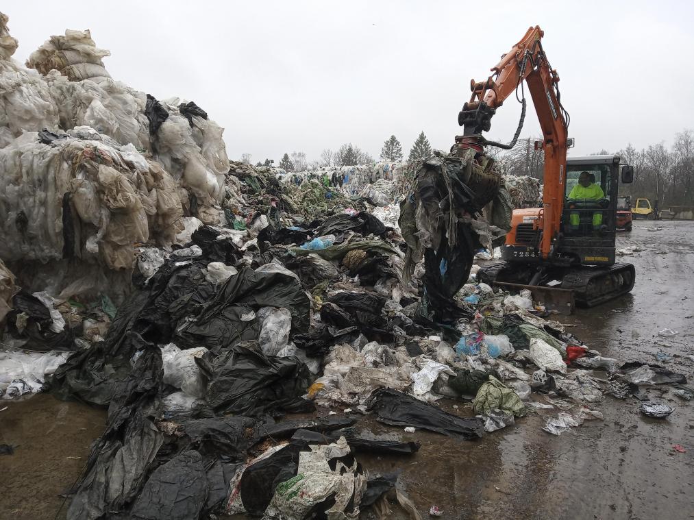 <p>Das Müllaufkommen in Belgien ist wieder leicht gestiegen.</p>