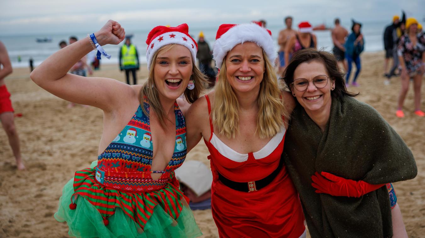 <p>Am Samstag haben sich – wie jedes Jahr – viele mutige Menschen in Ostende getroffen, um zusammen im eiskalten Wasser der Nordsee anzubaden.</p>