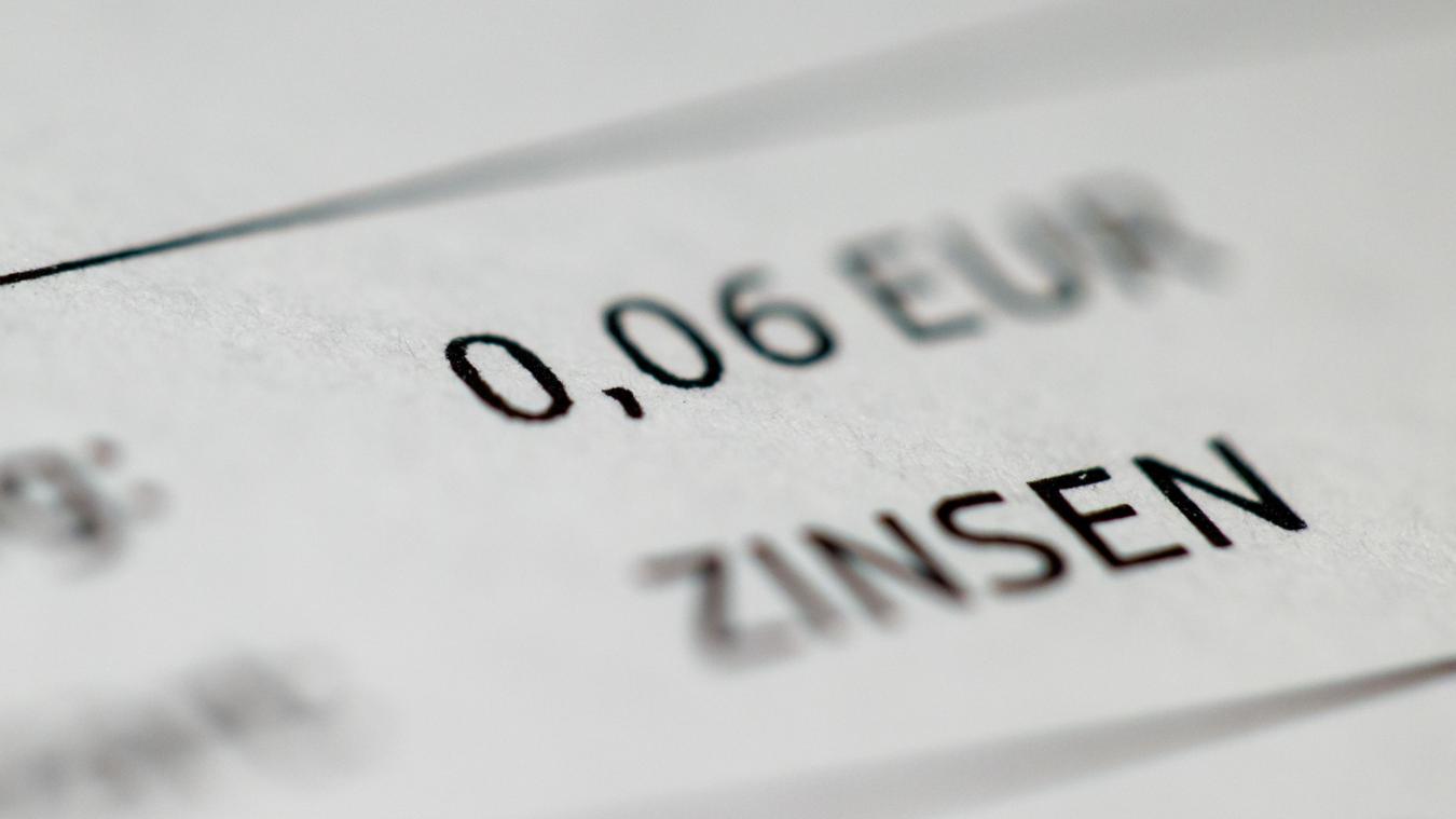 <p>Passives Sparen wird bestraft: Belgische Banken setzen auf niedrige Zinsen.</p>