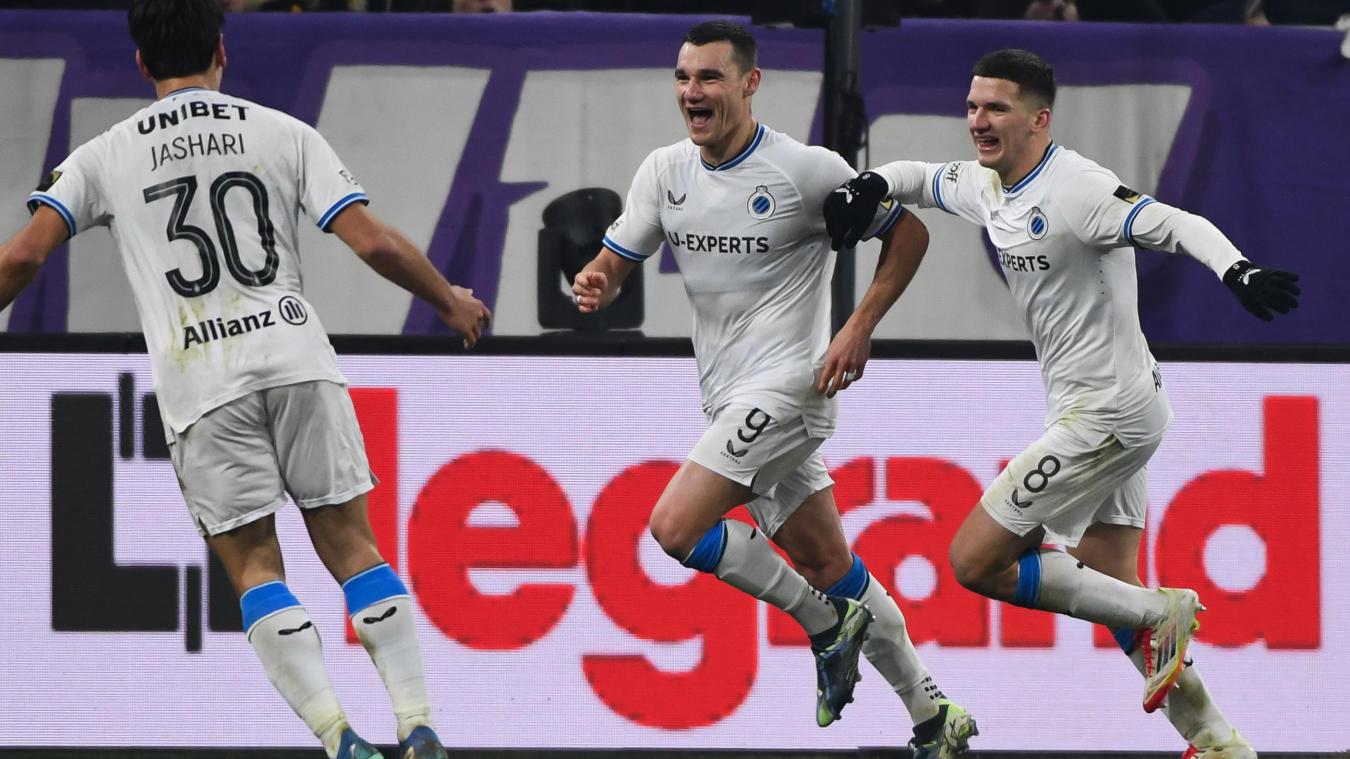 <p>In der gesamten bisherigen Saison erzielte Ferran Jutgla (Mitte) ein Tor – gegen Anderlecht traf er gleich doppelt.</p>