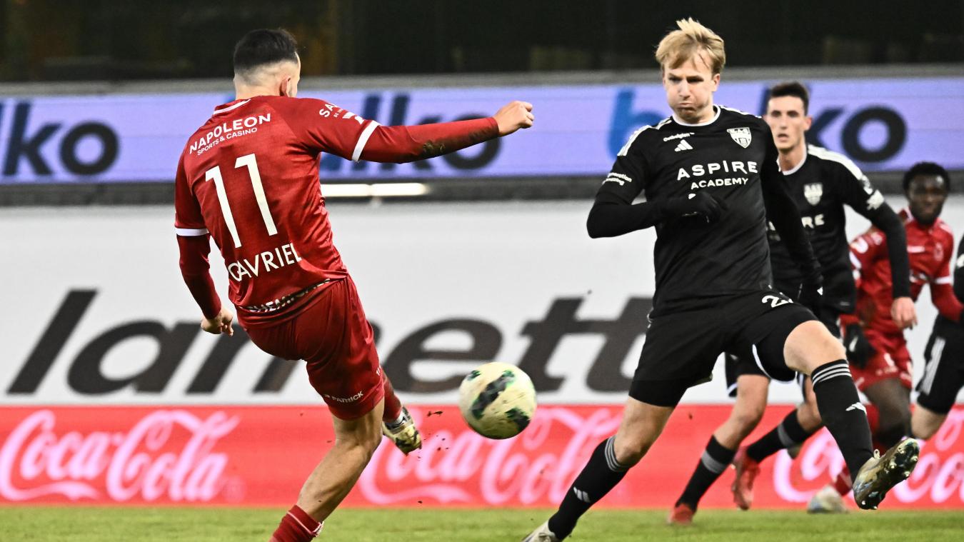 <p>Gavriel traf zum zwischenzeitlichen 1:2 für Waregem.</p>