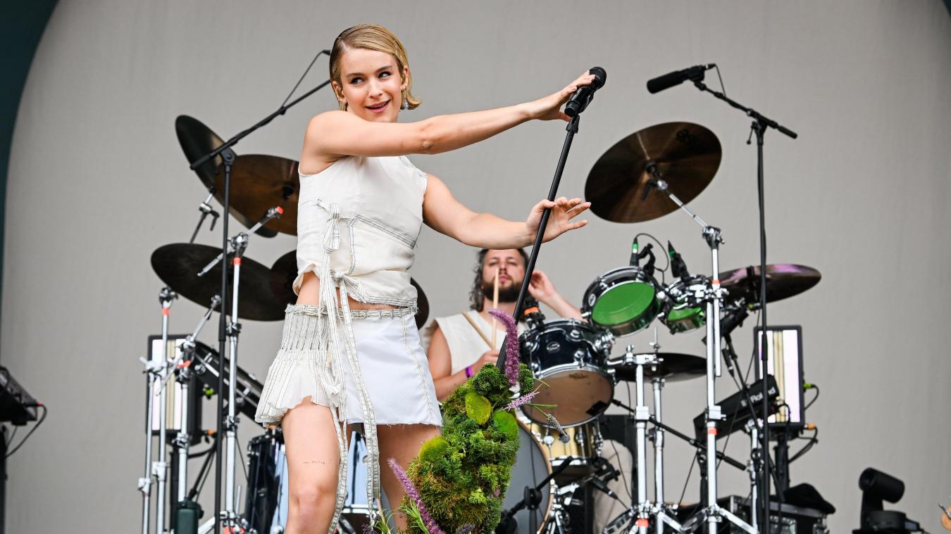 <p>Pommelien Thijs tritt am Sonntag auf der Werchter-Wiese auf.</p>