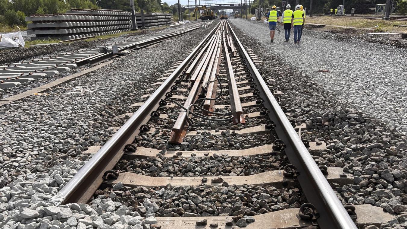 <p>Schienengüterverkehr legt leicht zu</p>
