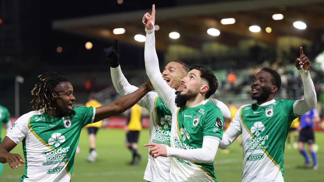 <p>Finale in Sicht: La Louvière zeigt Aufstiegsspiel live auf Großleinwand.</p>