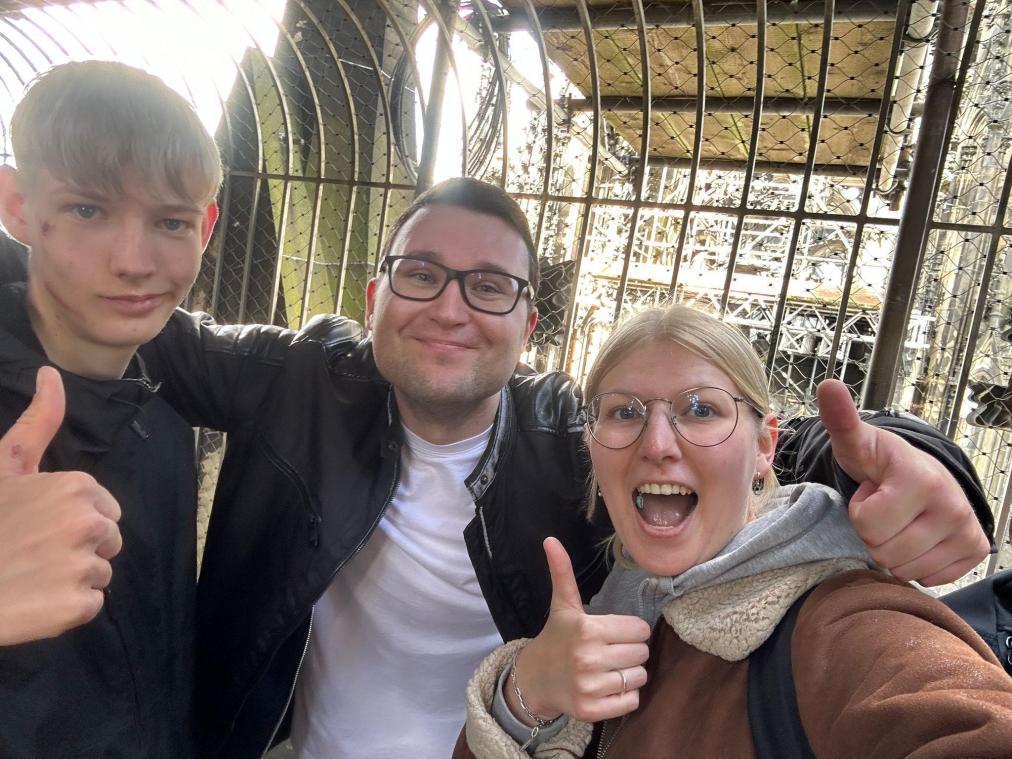 <p>Das Selfie vom Kölner Dom durfte nicht fehlen.</p>