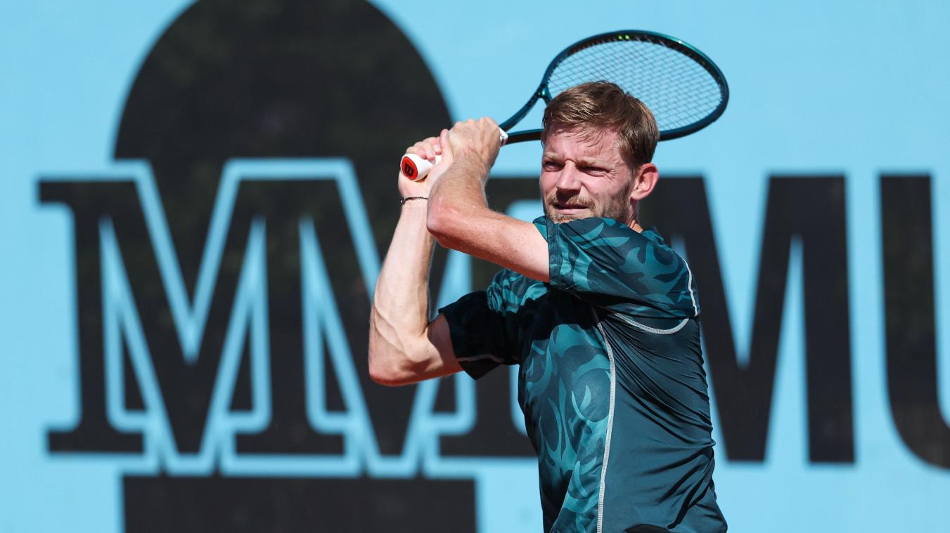 <p>David Goffin in Aktion</p>