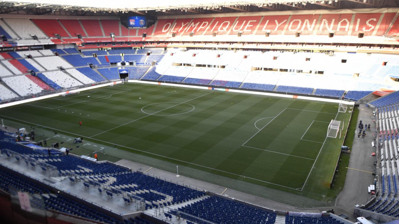 <p>Groupama-Stadion in Decines-Charpieu bei Lyon, Frankreich</p>