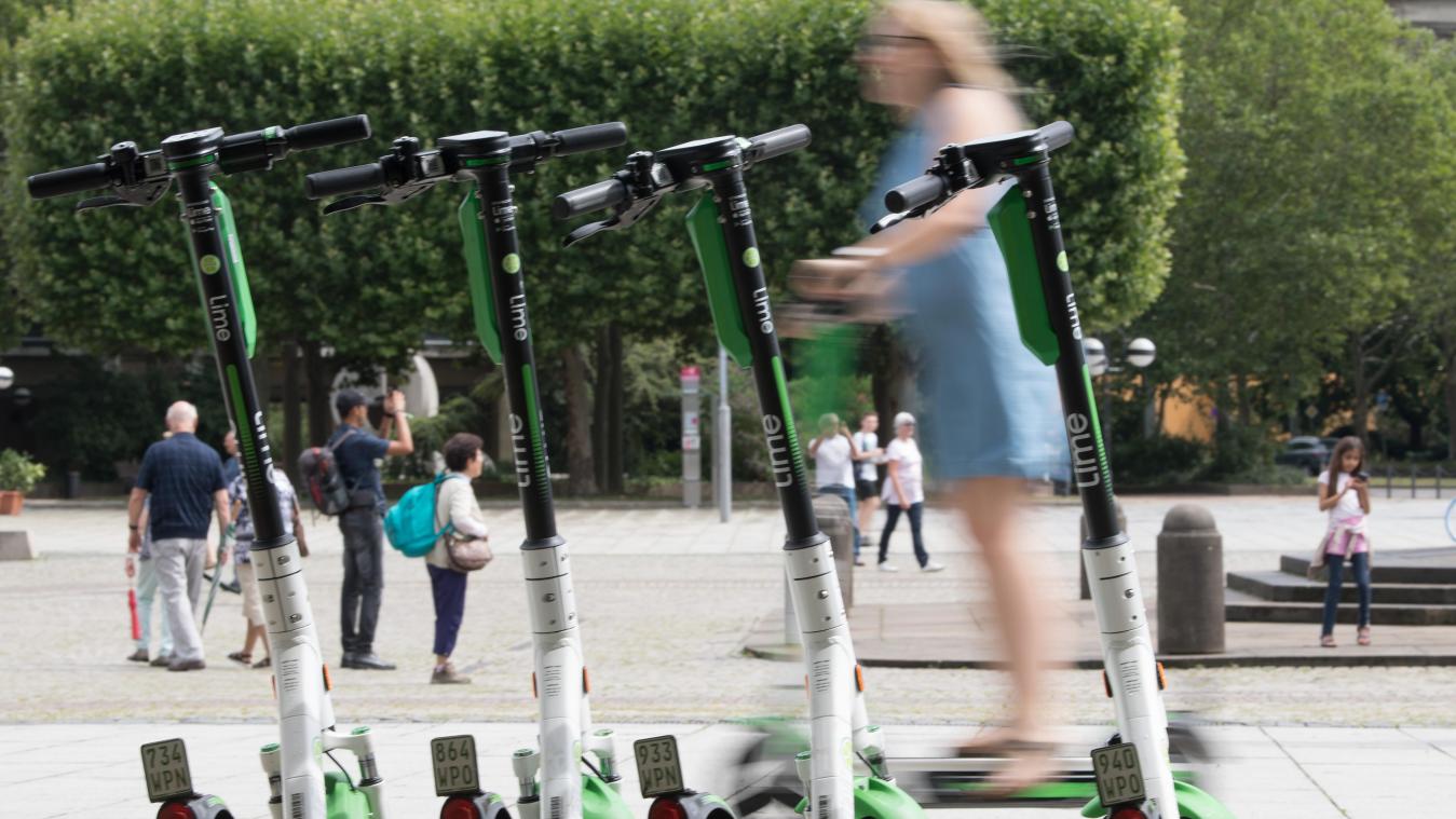 <p>E-Trottinetten führen immer häufiger zu Unfällen.</p>