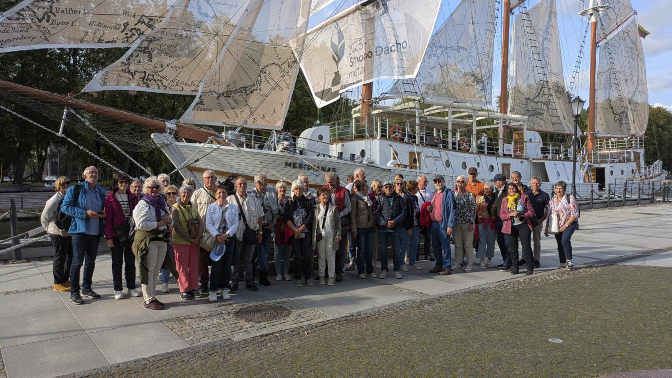 <p>Gruppenbild der Reiseteilnehmer</p>