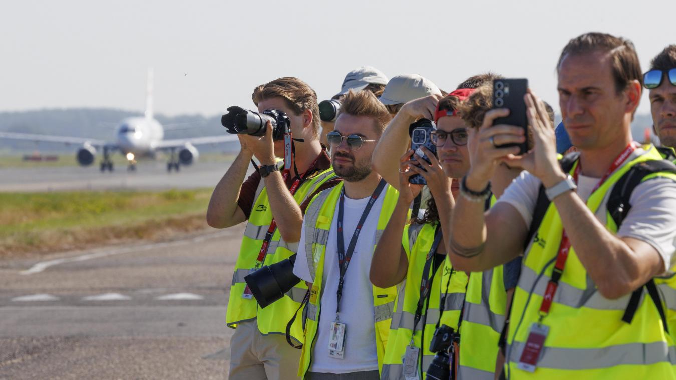 <p>Beim Spotters’ Day am Flughafen Brüssel-National können Luftfahrtfans Starts und Landungen aus nächster Nähe fotografieren.</p>