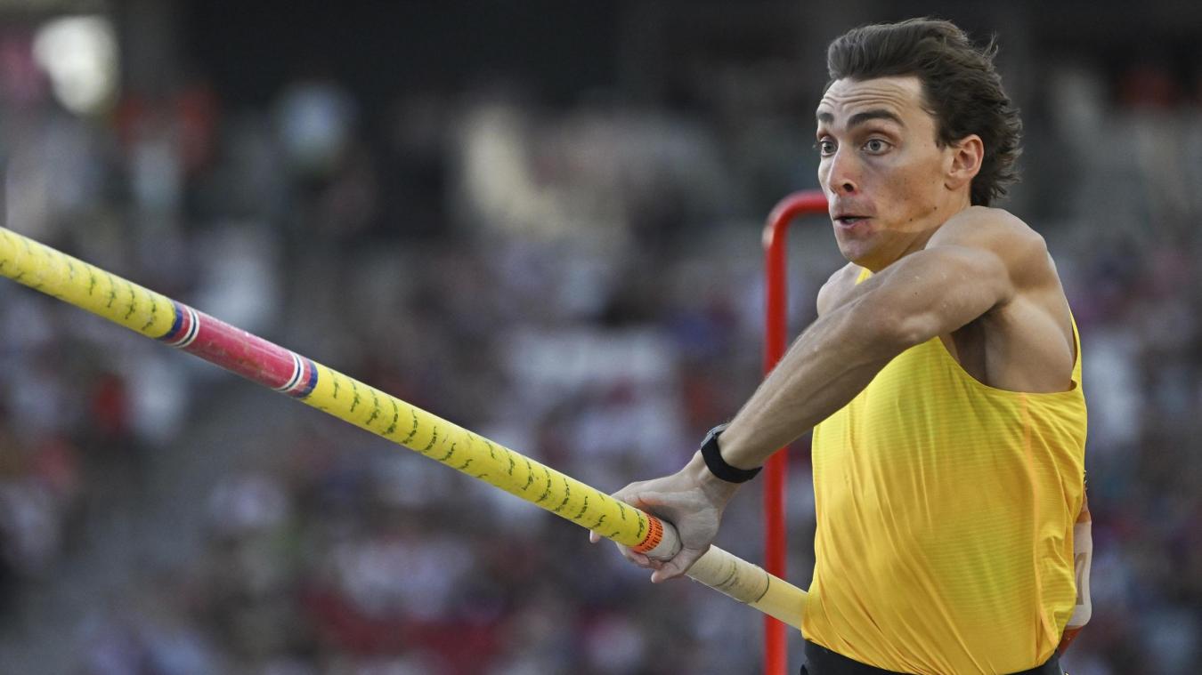 <p>6,29 Meter in Budapest: Armand Duplantis knackt erneut den Weltrekord</p>